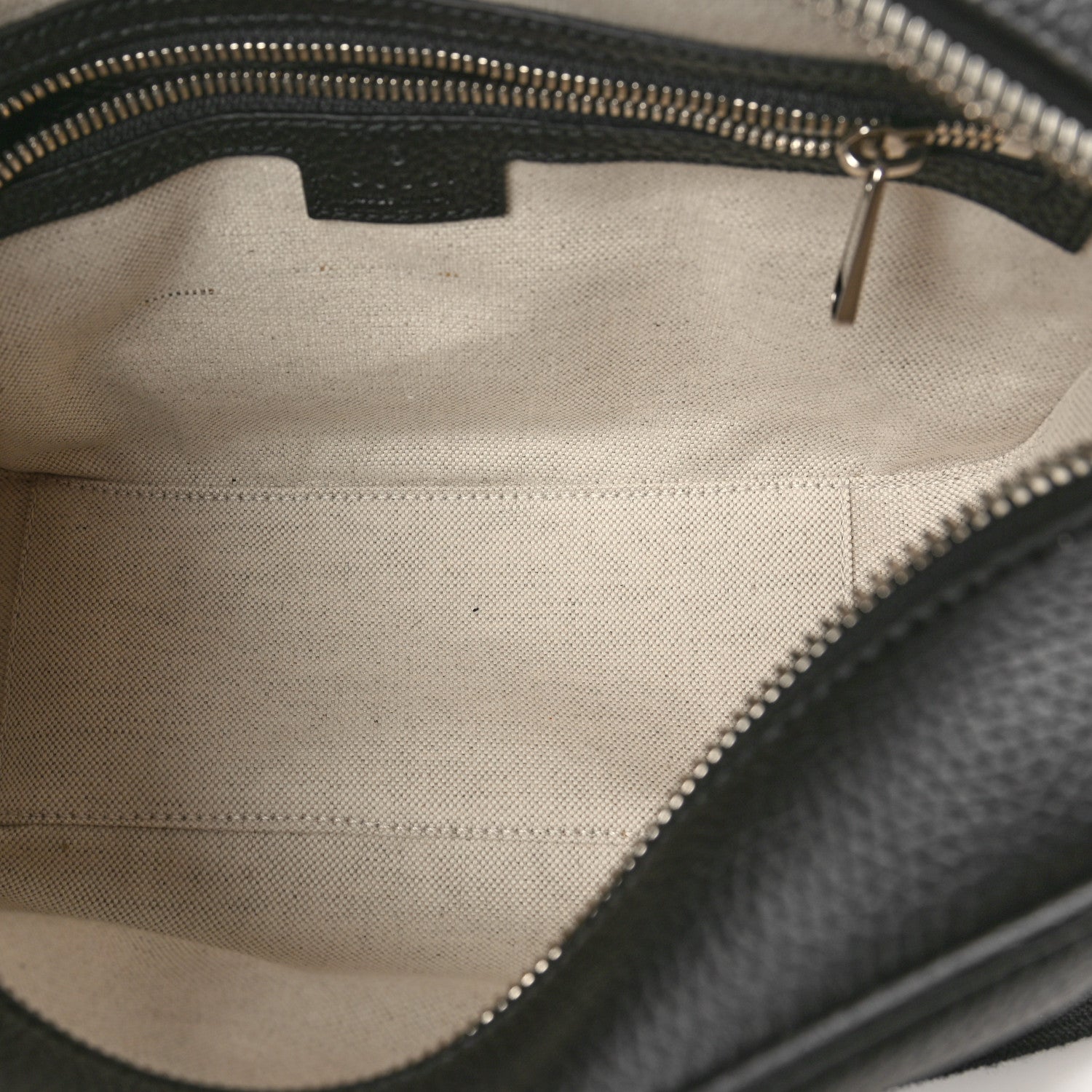 Gucci Piuma Calfskin Jumbo GG Embossed Medium Messenger Bag Black 5 of 10