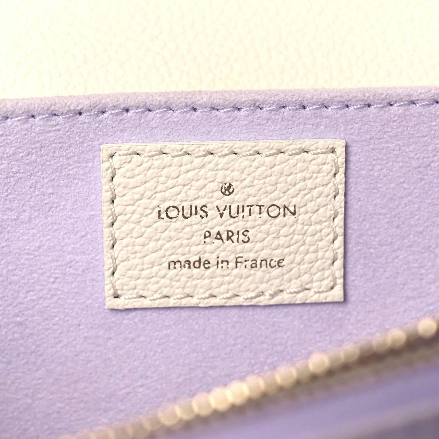 Louis Vuitton Empreinte Monogram Giant Pochette Metis East West Latte Bubble Tea 6 of 12