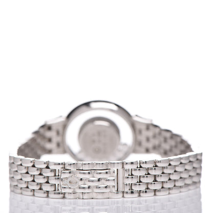 Chopard 18K White Gold Diamond Pave Bezel 24mm Happy Diamonds Icons Bow Tie Quartz Watch 4 of 6
