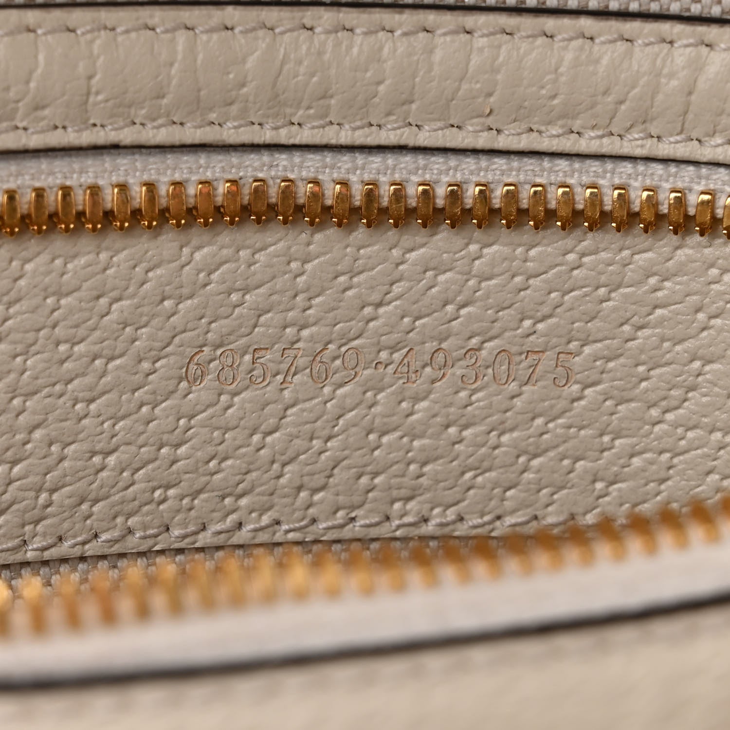 Gucci GG Supreme Monogram Textured Calfskin Web Small Ophidia Day Backpack Beige Ebony Mystic White 7 of 11