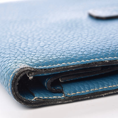 Hermes Taurillon Clemence Agenda Blue Jean 15 of 15