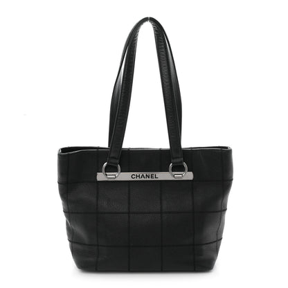 Chanel Caviar Square Stitched Tote Black 1 of 10