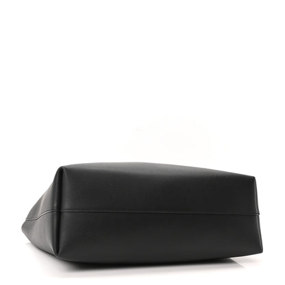 Saint Laurent Calfskin Large Shopping Tote Black 5 of 11