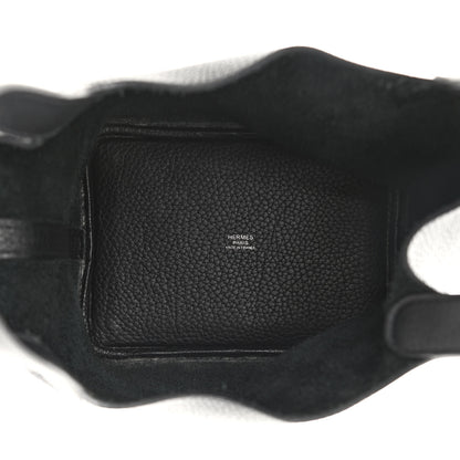 Hermes Taurillon Clemence Picotin Lock 18 PM Black 5 of 11