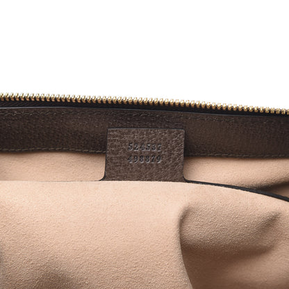 Gucci GG Supreme Monogram Web Medium Ophidia Tote Bag Brown 7 of 10