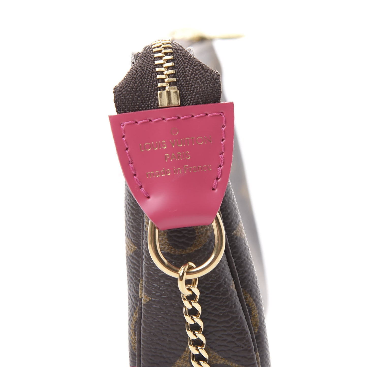 Monogram 2020 Christmas Animation Roller Coaster Mini Pochette Accessories Pivoine