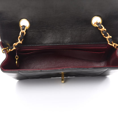 Chanel Lambskin Quilted Small Single Flap Black 5 of 13