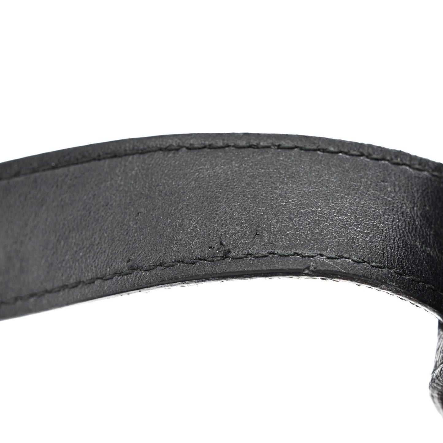 Chevre Gold Metallic Edge Hardware Mini City Black