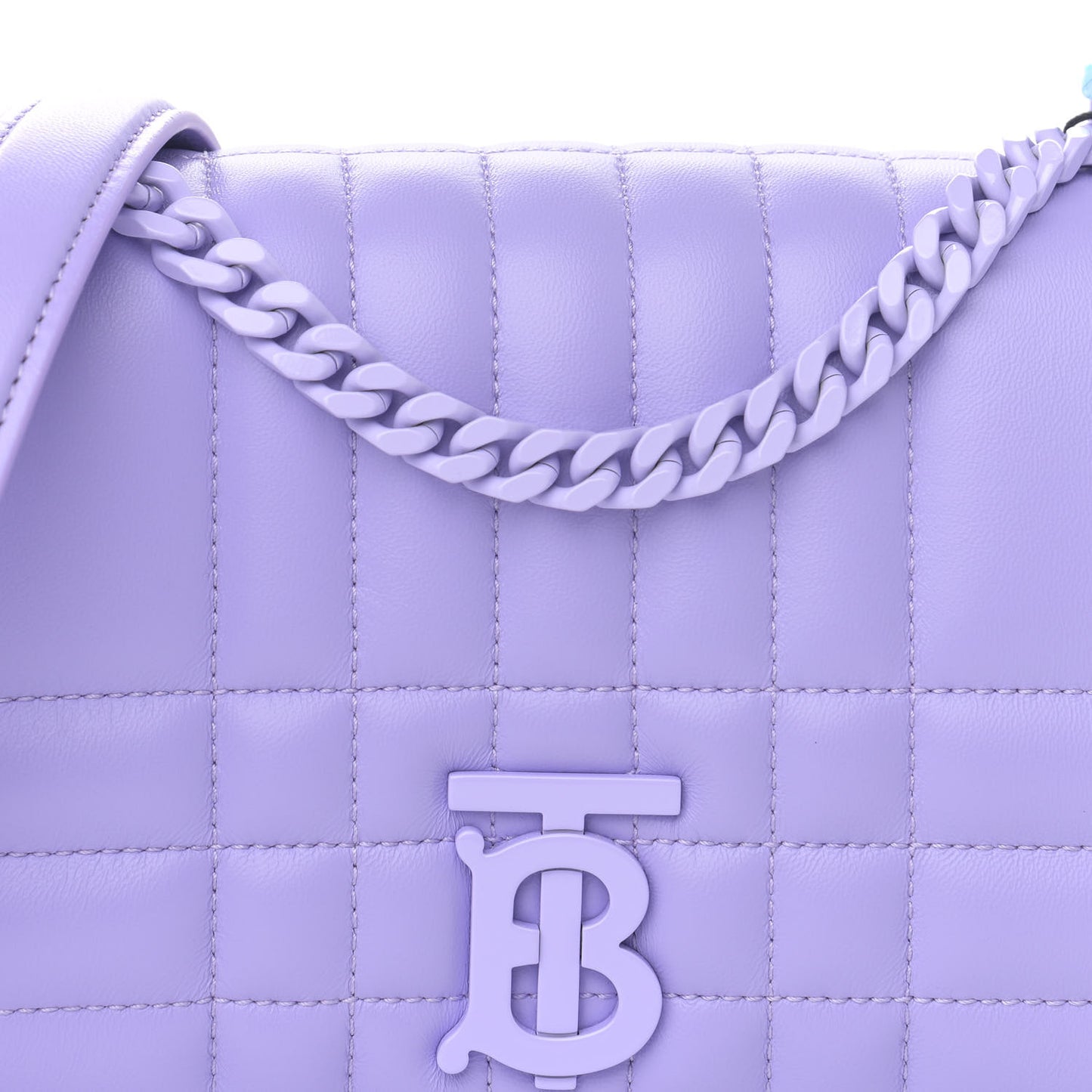 Lambskin Quilted Small Lola Bag Soft Violet