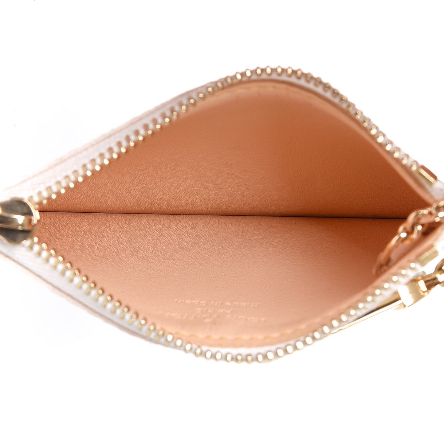Monogram Multicolor Key Pouch White