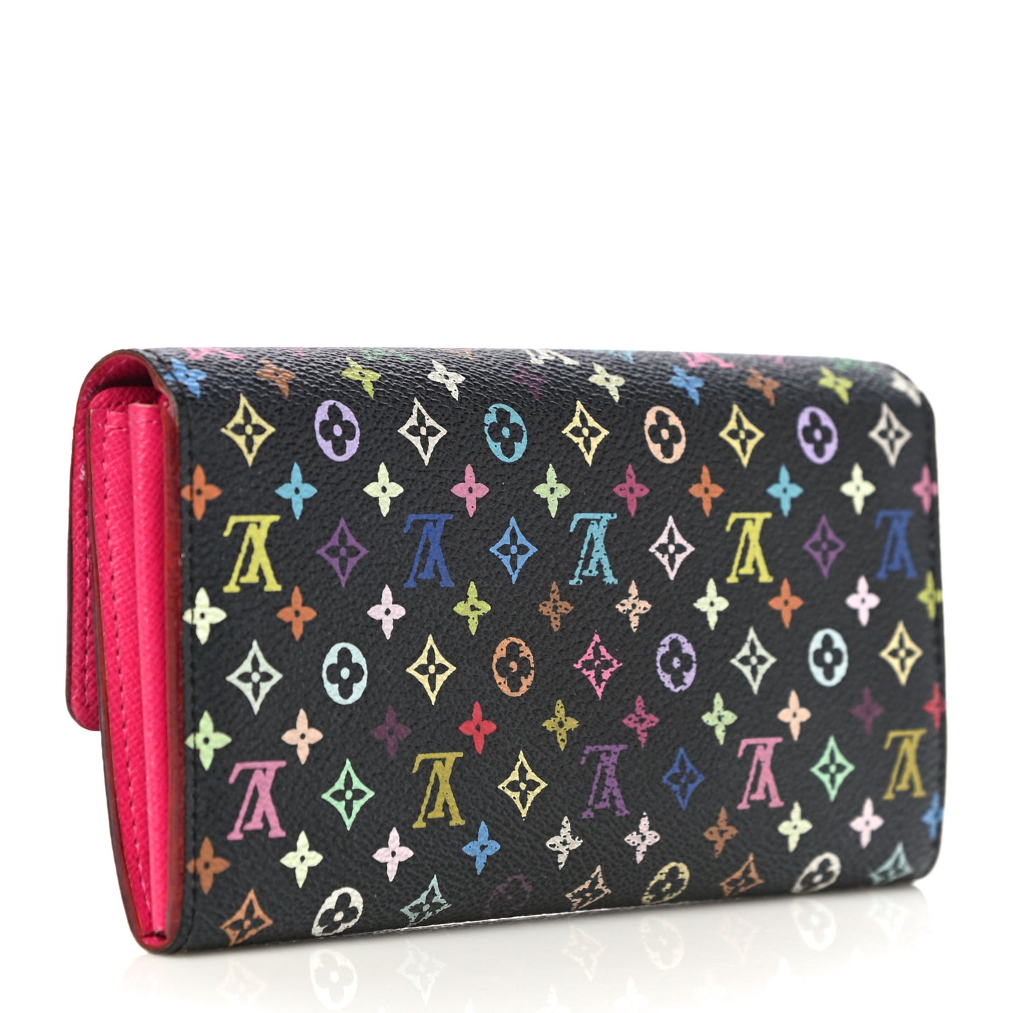 Monogram Multicolor Sarah Wallet Black Grenade