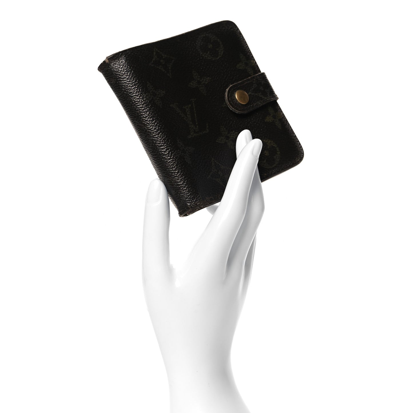 Monogram Compact Zippe Zipped Wallet