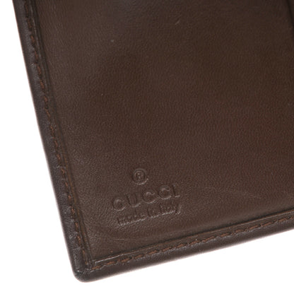 Gucci Monogram Compact Wallet Dark Brown 6 of 8