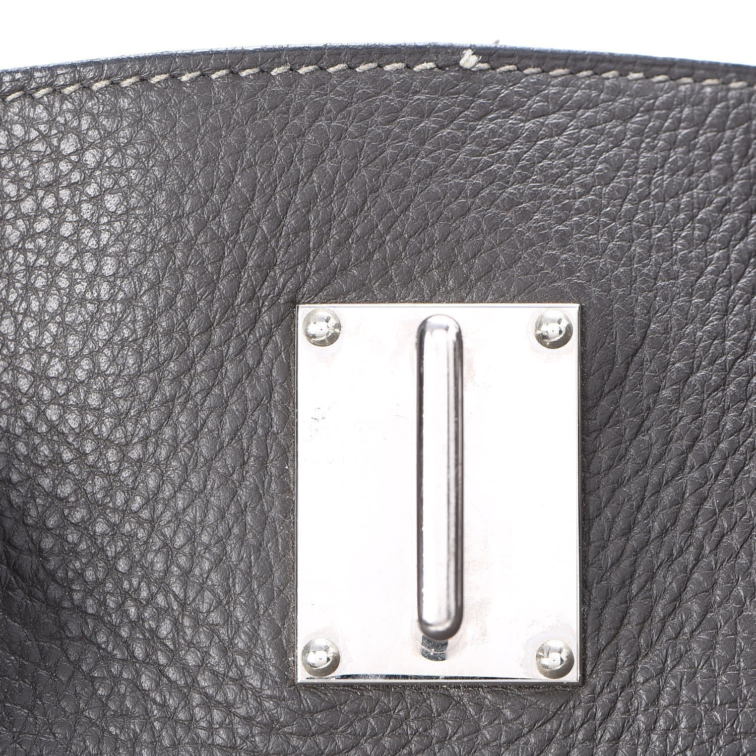 Hermes Taurillon Clemence JPG Birkin 42 Graphite 16 of 30