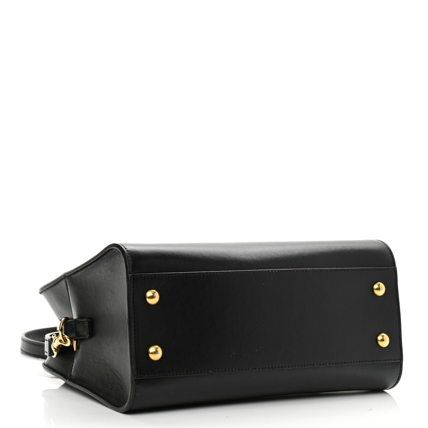 Calfskin Monogram Baby Cabas Black