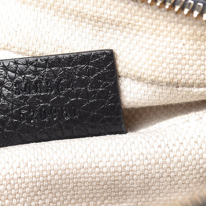 Gucci Pebbled Calfskin Small Soho Disco Bag Black 7 of 12