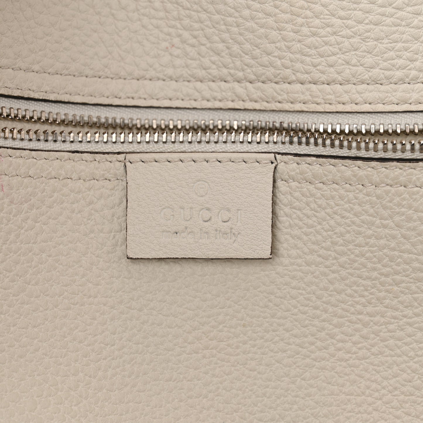 Soft Calfskin Medium Jackie Top Handle Bag Antique White