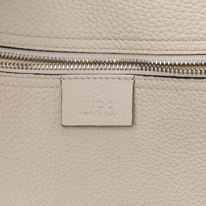 Gucci Soft Calfskin Medium Jackie Top Handle Bag Antique White 6 of 13