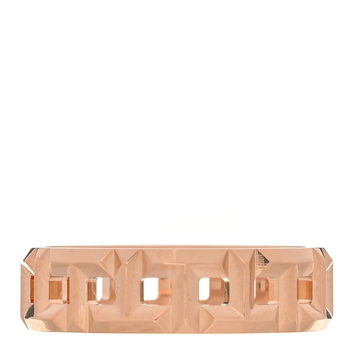 18K Rose Gold T True Wide Ring 54 7
