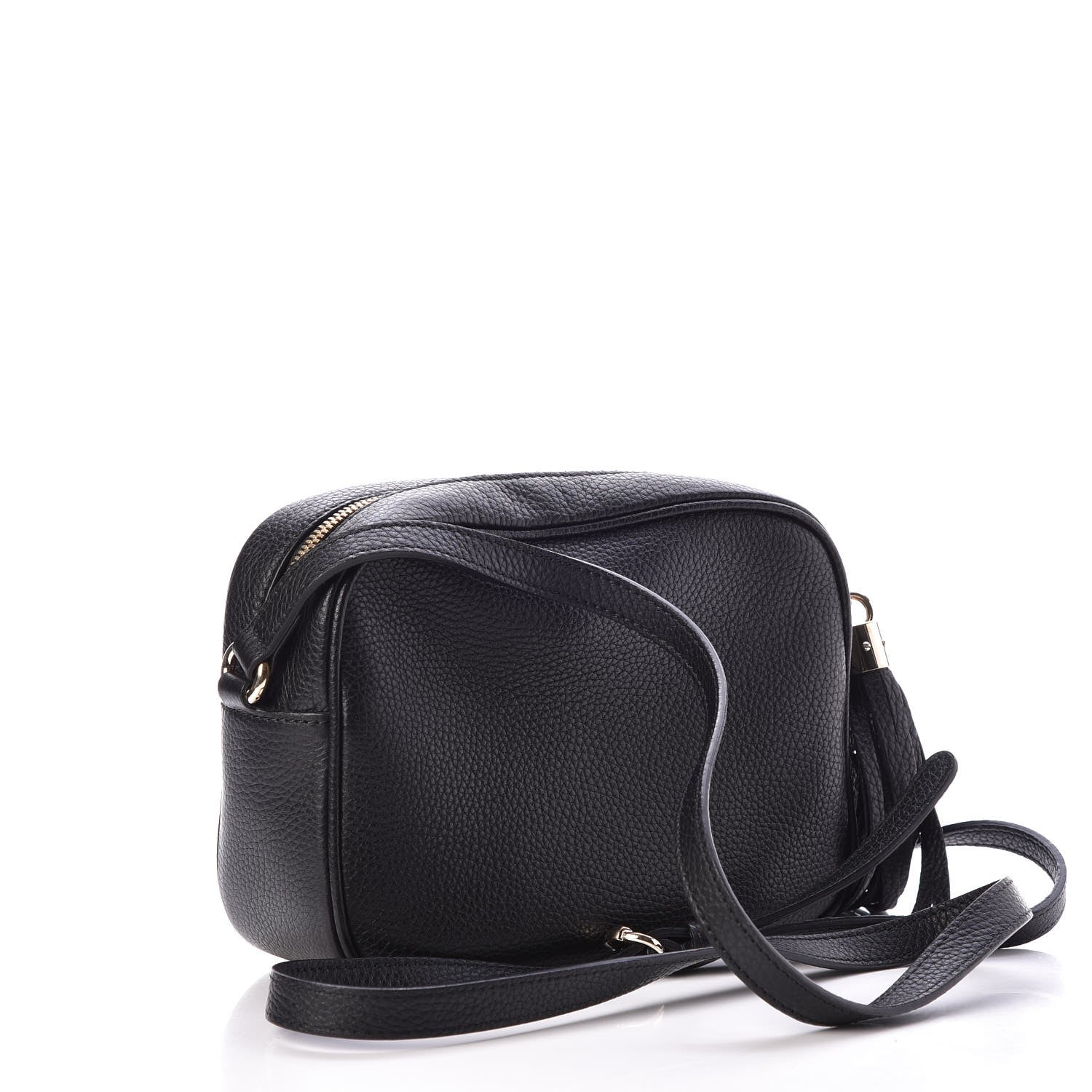 Gucci Pebbled Calfskin Small Soho Disco Bag Black 3 of 8