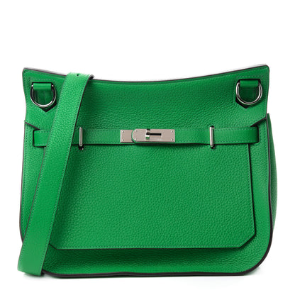 Hermes Taurillon Clemence Jypsiere 28 Bambou 1 of 10