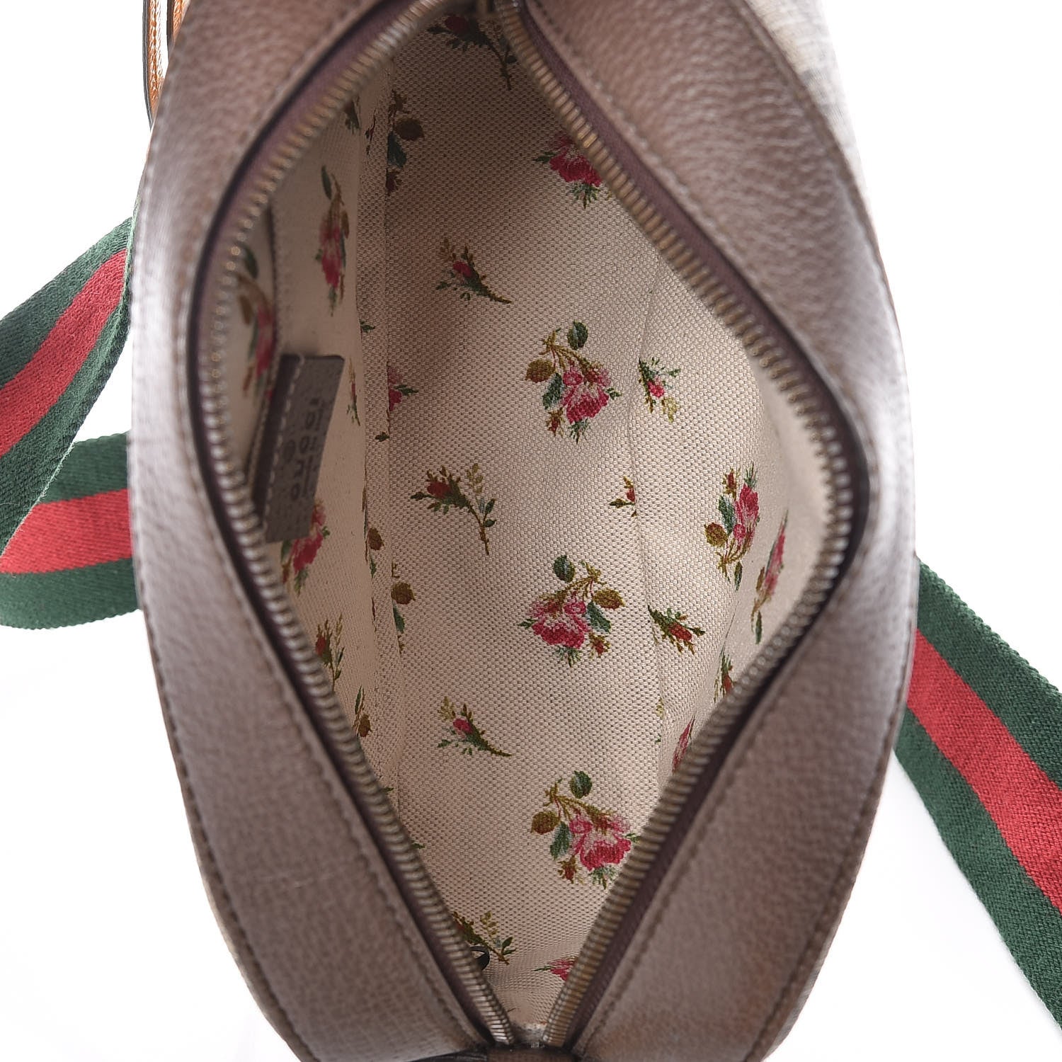 Gucci GG Supreme Monogram Web Neo Vintage Shoulder Bag Beige New Acero Crop 7 of 9