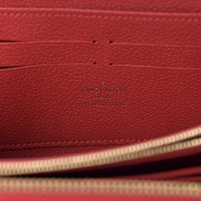 Louis Vuitton Empreinte Zippy Wallet Cherry 6 of 8