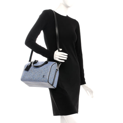 Louis Vuitton Epi Speedy Bandouliere 25 Denim Light 2 of 8