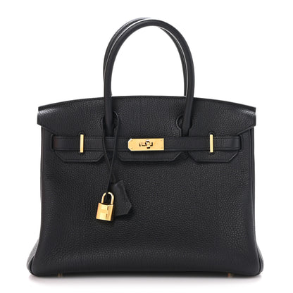 Hermes Togo Birkin 30 Black 1 of 11