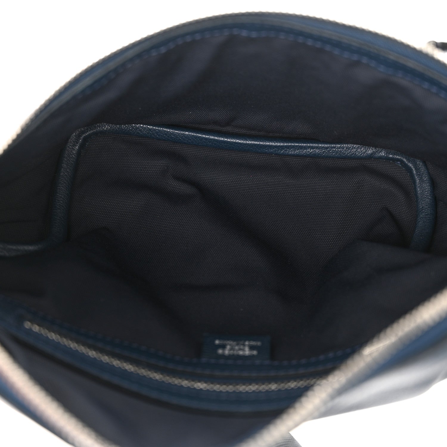 Hermes Taurillon Cristobal Cityslide Belt Bag PM Bleu De Prusse 5 of 10