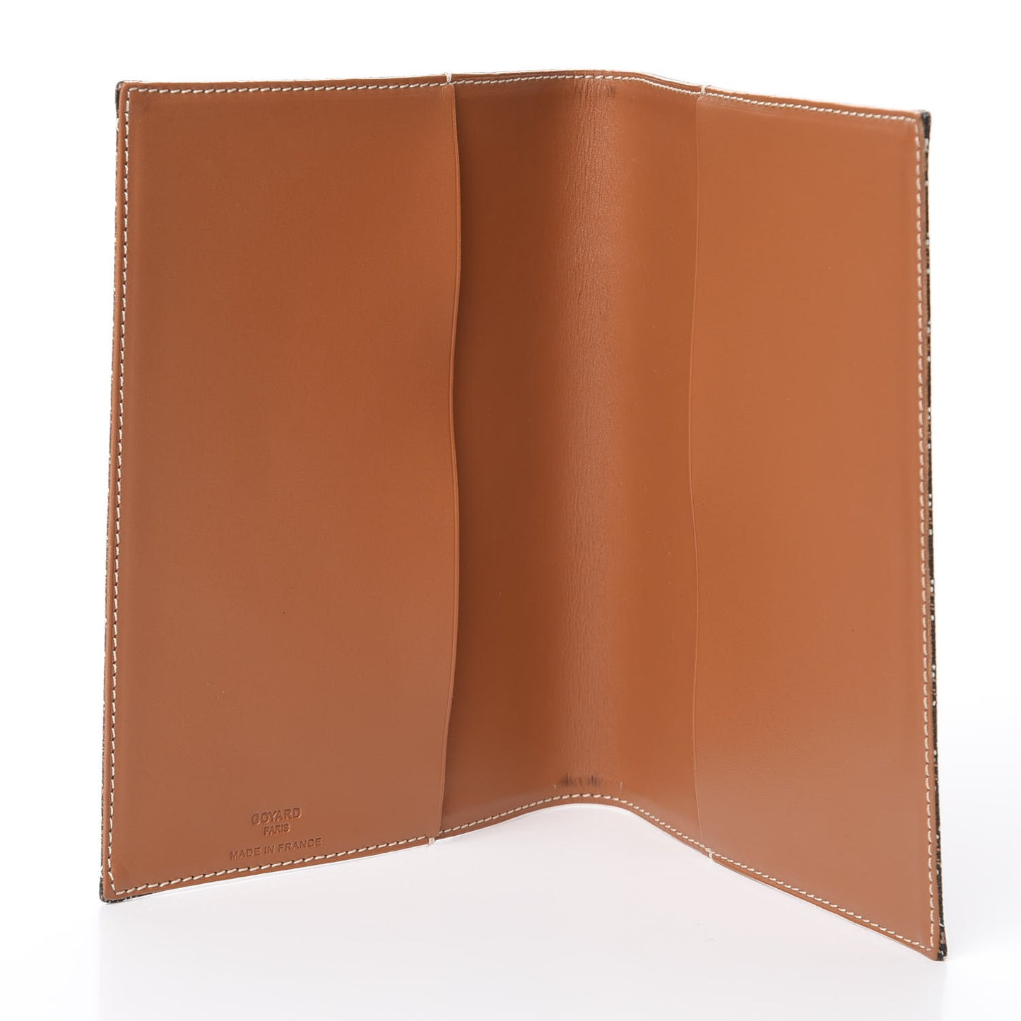 Goyardine Agenda Cover Black Gold