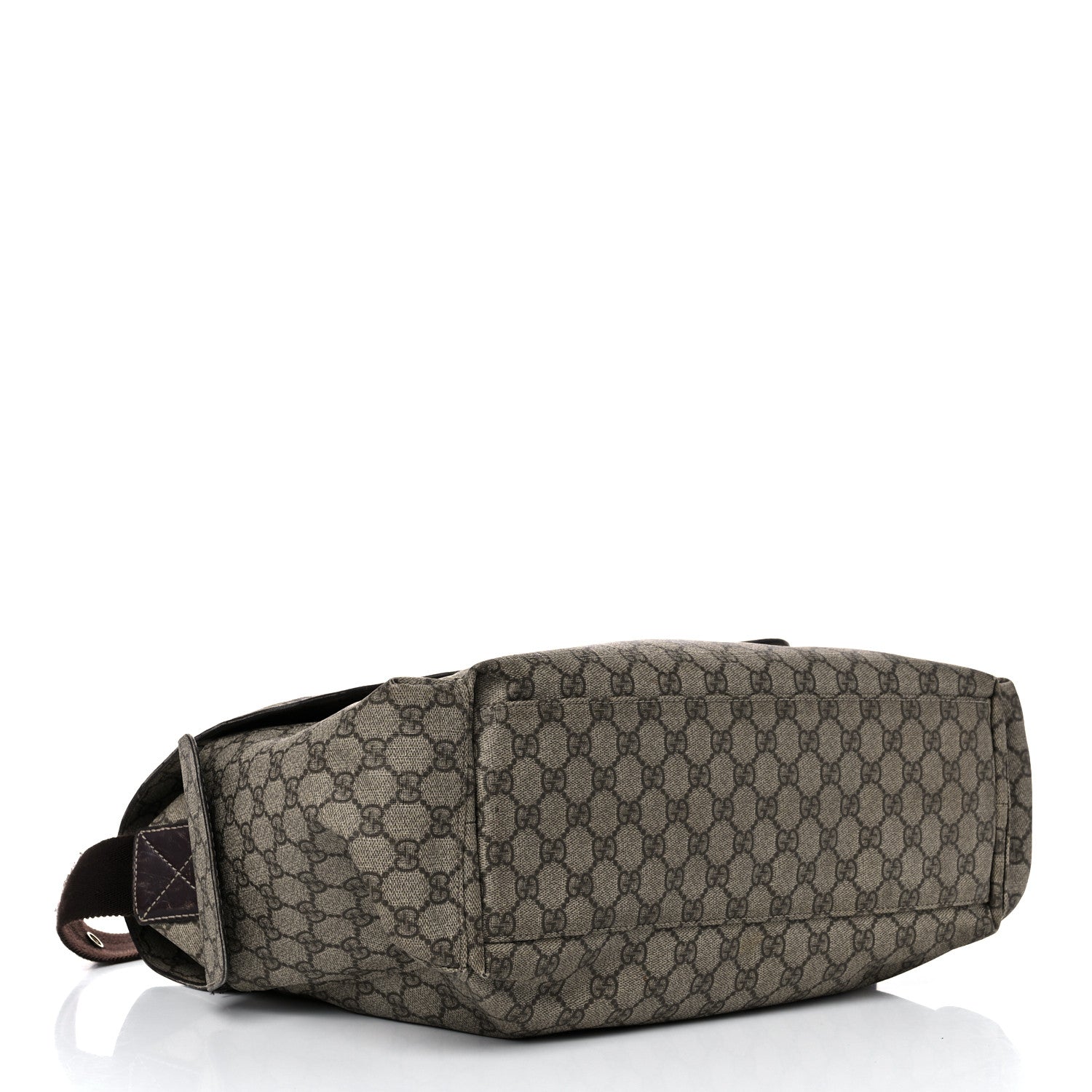 Gucci GG Plus Monogram Messenger Diaper Bag Dark Brown 5 of 32