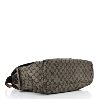 Gucci GG Plus Monogram Messenger Diaper Bag Dark Brown 5 of 32
