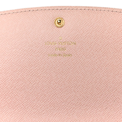 Louis Vuitton Monogram Emilie Wallet Rose Ballerine 6 of 8