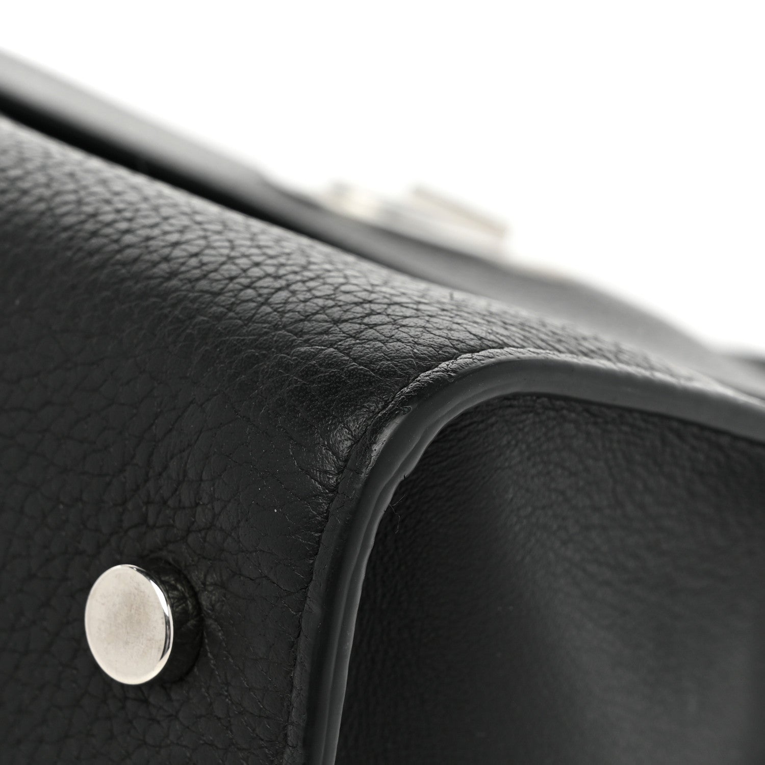 Christian Dior Grained Calfskin Medium Diorever Flap Black 9 of 12