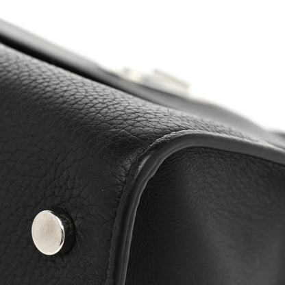 Christian Dior Grained Calfskin Medium Diorever Flap Black 9 of 12