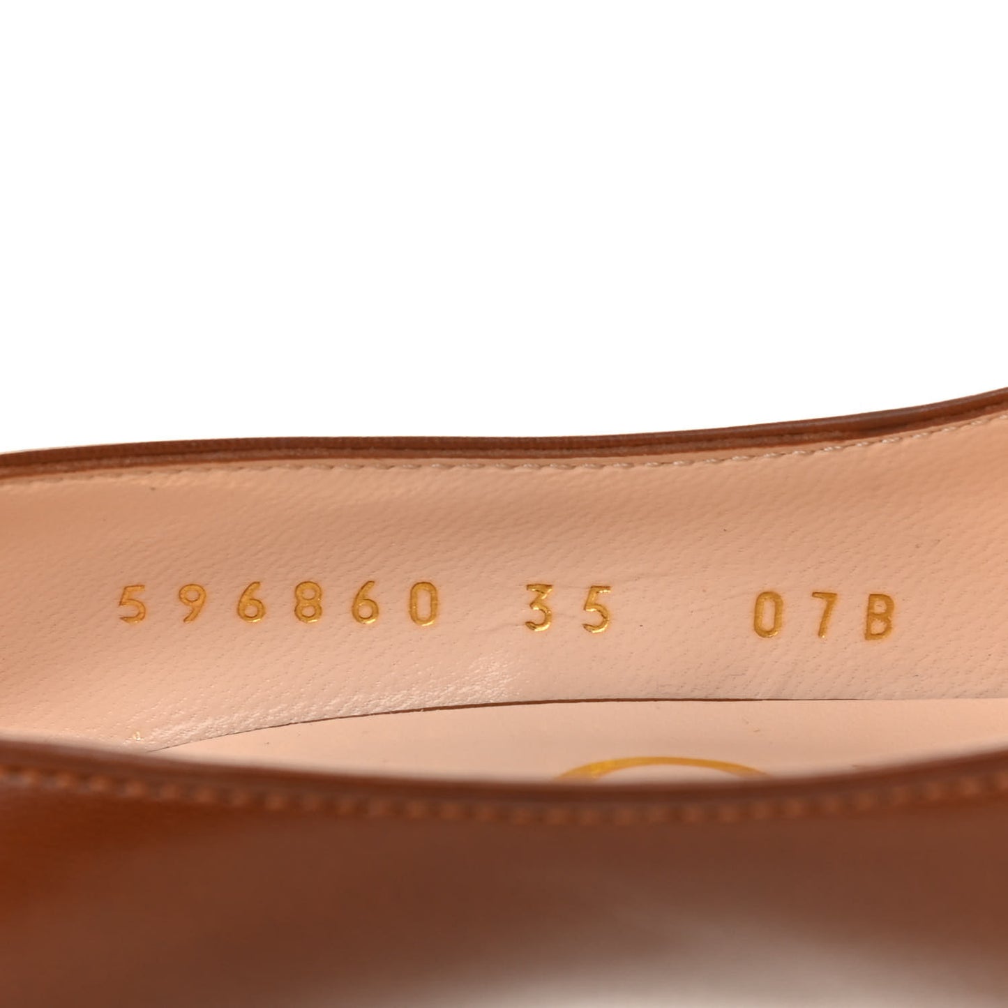 Malaga Kid Zumi 75mm Pumps 35 Brown Papaya