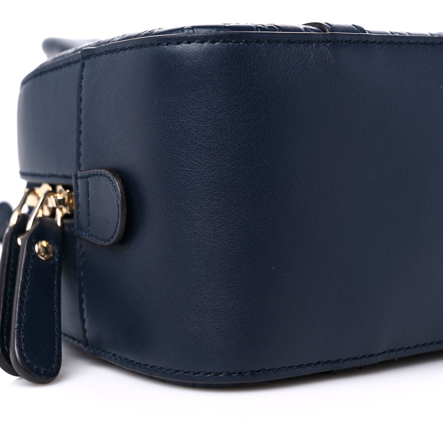 Soft Microguccissima Small Crossbody Bag Blue
