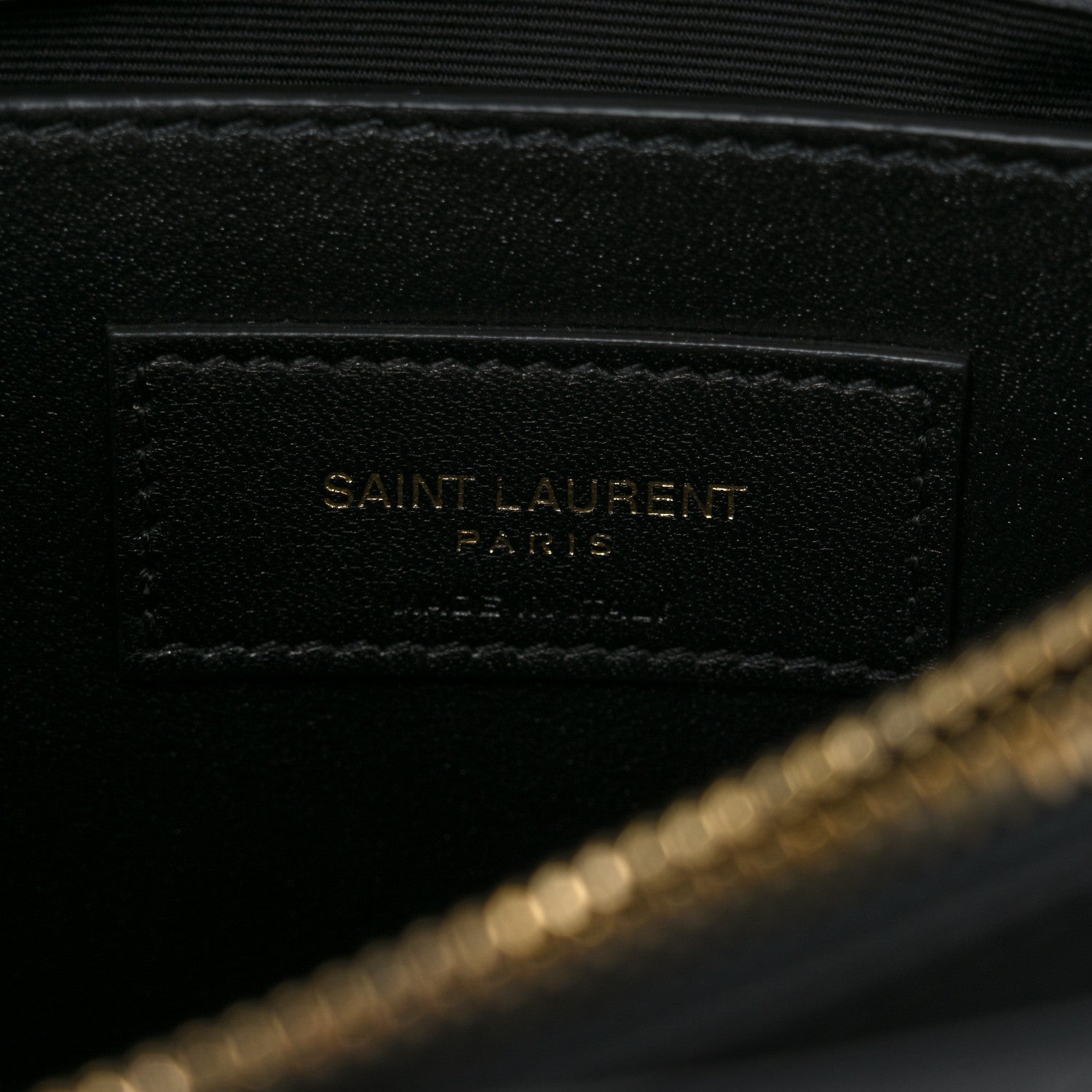 Saint Laurent Suede Calfskin Y Quilted Monogram Small Loulou Chain Satchel Storm 7 of 11