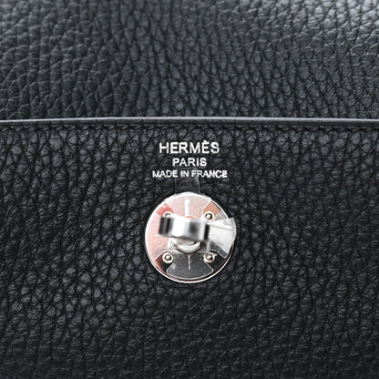 Hermes Taurillon Clemence Mini Lindy 20 Black 6 of 9