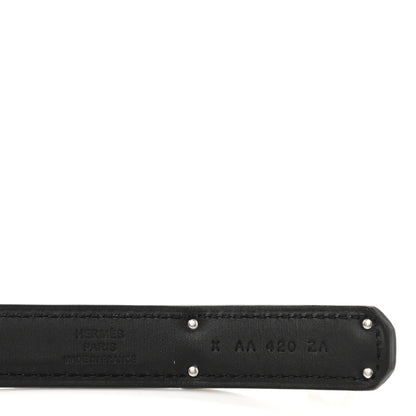 Hermes Epsom Kelly Belt Black 3 of 4