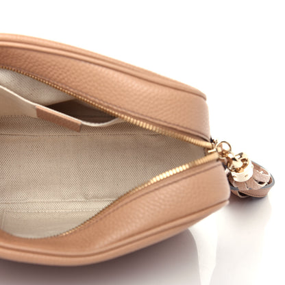 Gucci Pebbled Calfskin Small Soho Disco Bag Camelia 5 of 10