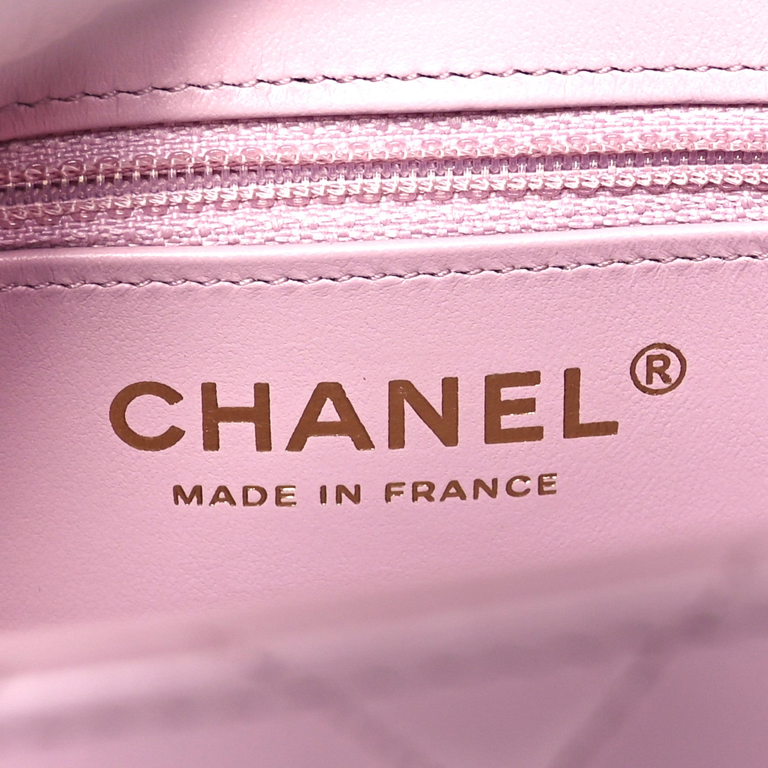 Chanel Shiny Aged Calfskin Quilted Nano Kelly Shopper Pink 7 of 10