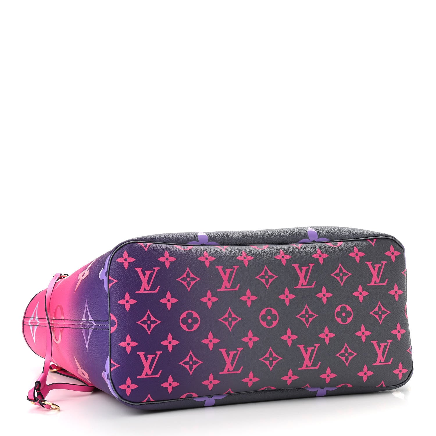 Louis Vuitton Monogram Giant Spring In The City Neverfull MM Midnight Fuchsia 4 of 10