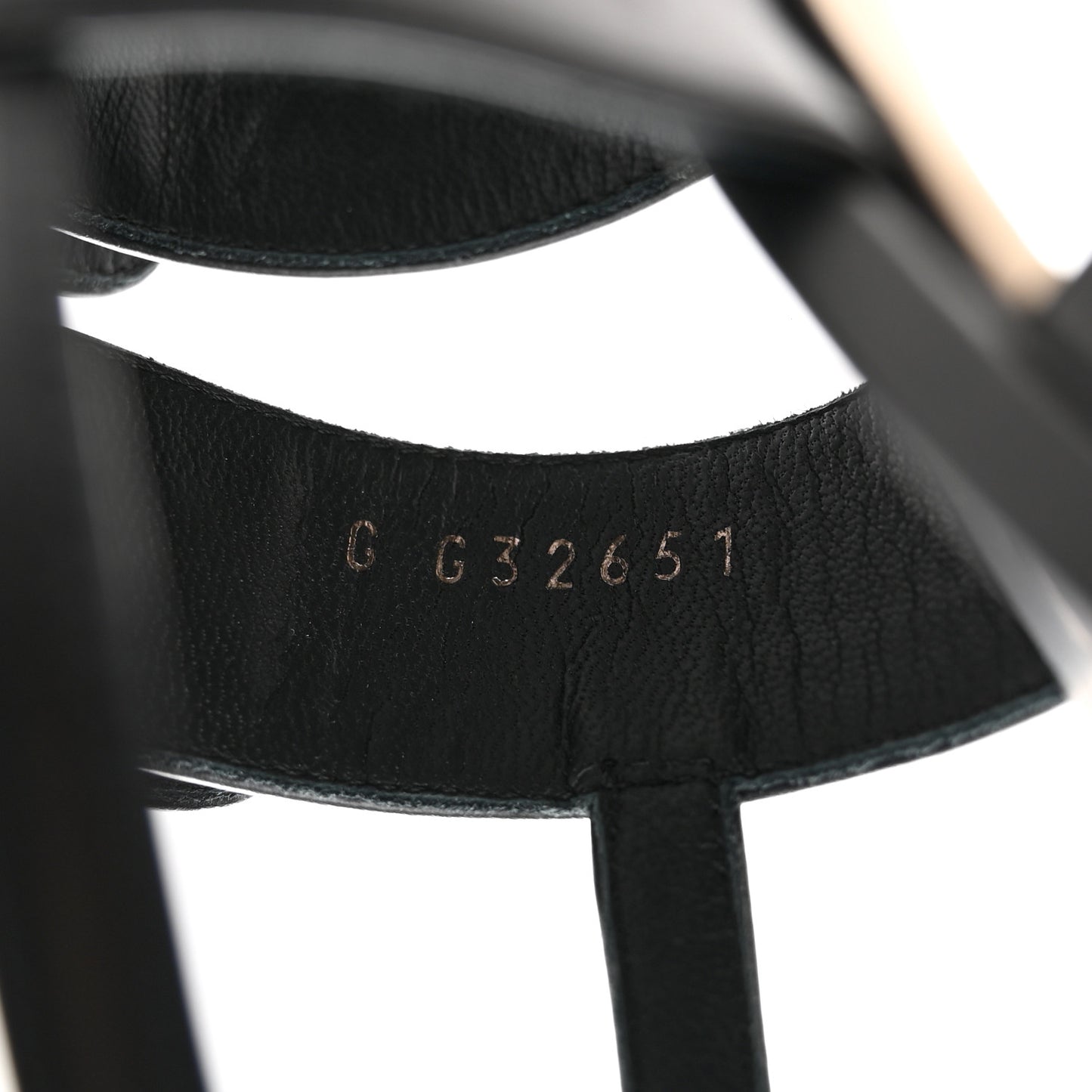 Calfskin CC Turnlock Sandals 39.5 Black