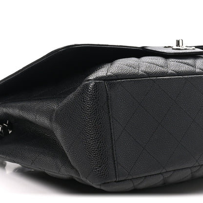 Chanel Caviar Maxi Single Flap Black 9 of 10