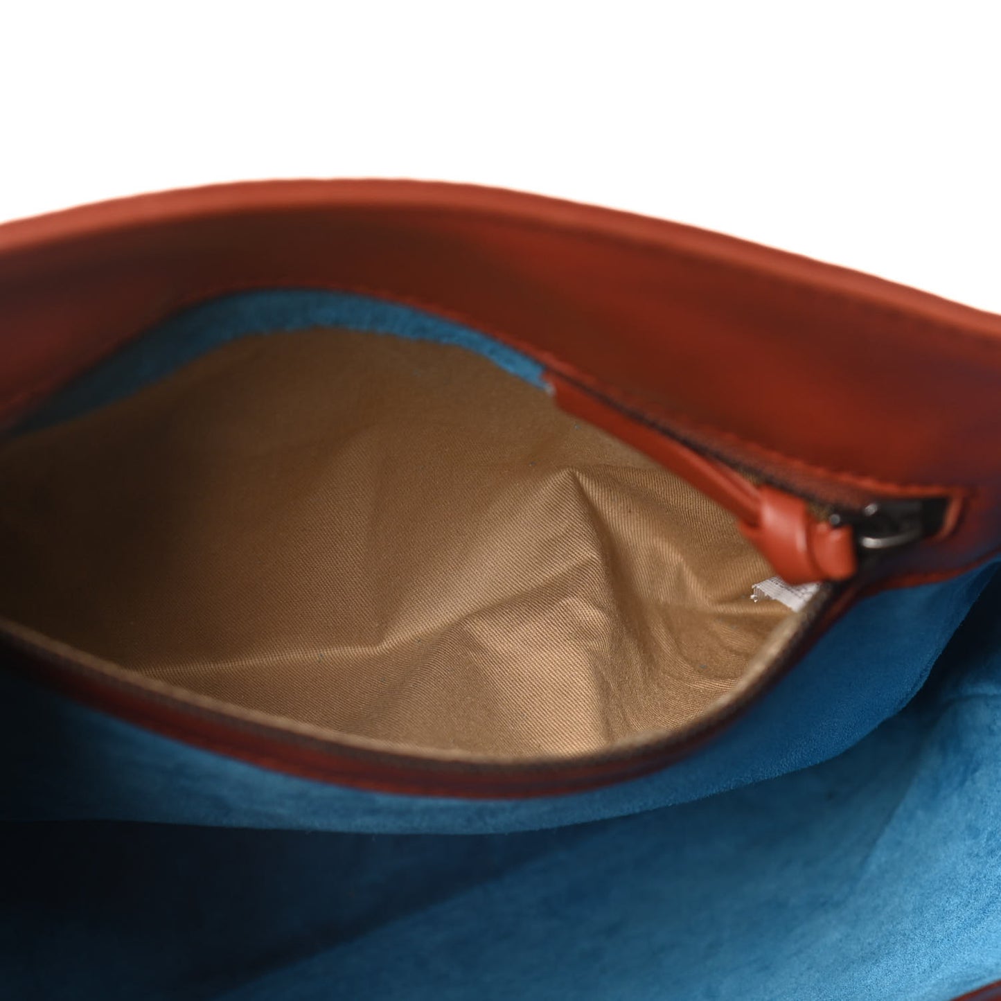 Nappa Intrecciato Bag Rust
