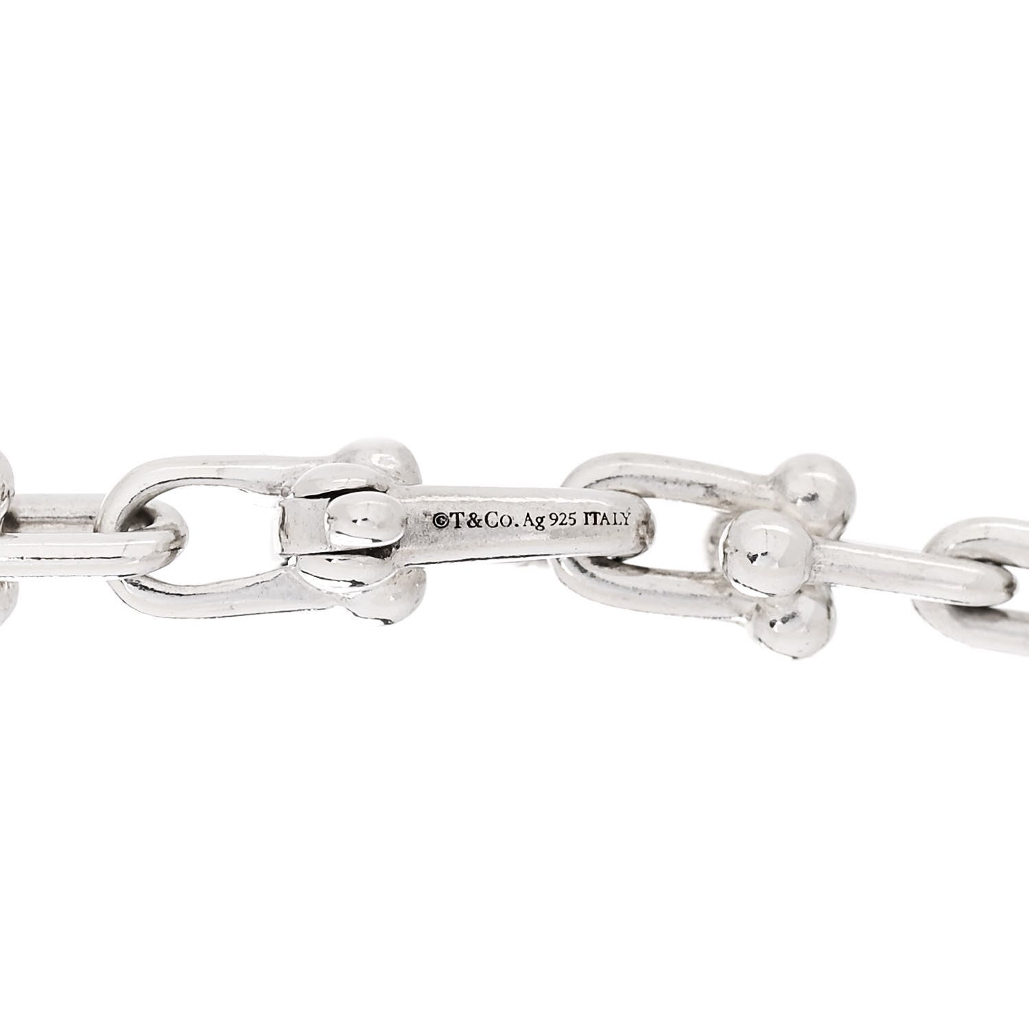 Tiffany Sterling Silver Micro HardWear Link Bracelet 3 of 4