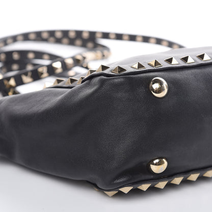 Valentino Garavani Vitello Mini Rockstud Tote Black 7 of 18