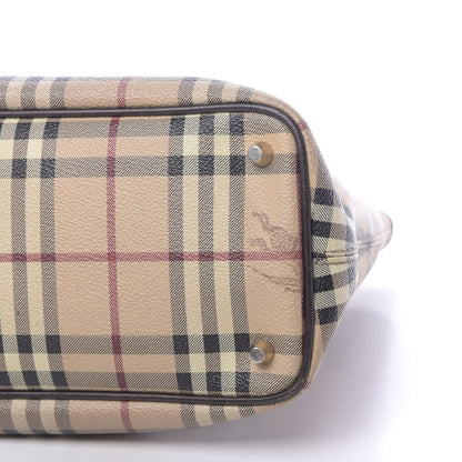 Burberry Haymarket Check Medium Regent Tote Chocolate 15 of 15